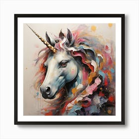 Unicorn 3 Art Print