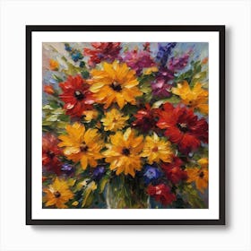 Flowers In A Vase Art Print