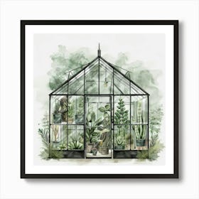 Greenhouse 2 Art Print