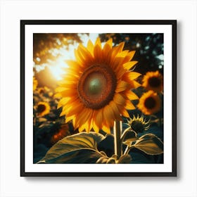 Sunflower Art Print