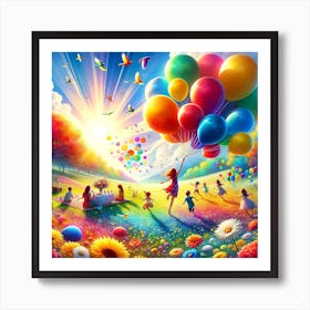 Joy Unbound Art Print