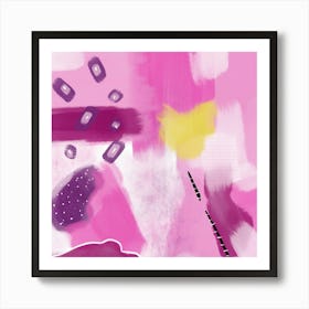 Modern Digital Abstract Art 9 Art Print