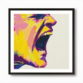 Scream 1 Art Print