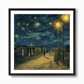 Starry Night Art Print