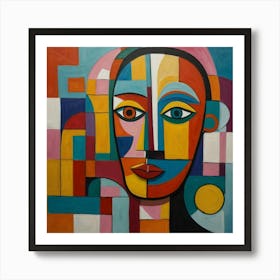 Picasso Like Piece That Represents The Good Life Art Print