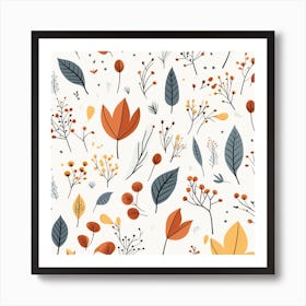 Autumn Leaves Art Print