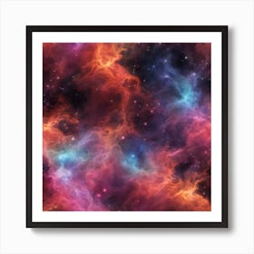 153537 Glowing Nebula Of Vibrant Gas And Dust, Celestial, Xl 1024 V1 0 Art Print