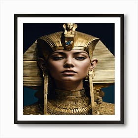 Pharaoh'S Face Art Print