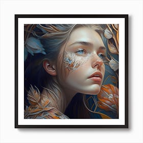 Beautiful Painting With Highly Detailed Art Print