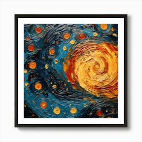 Starry Night 48 Art Print