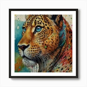 Leopard 4 Art Print