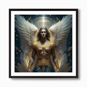Angel Of The Sun 1 Art Print