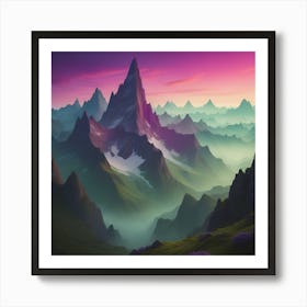 Landscape Painting Art Print