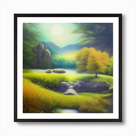 Beautiful Landscape Art Print