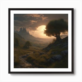 Elder Scrolls 2 Art Print