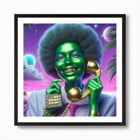 Afro-Futurism 1 Art Print