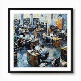 'The Office' 2 Art Print