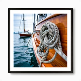 Sailboat On The Water 1 Art Print