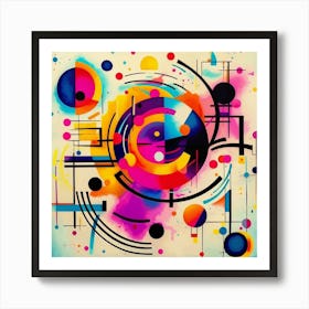 Abstract Painting 9 Art Print