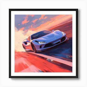 Ferrari F8 Tributo 2 Art Print