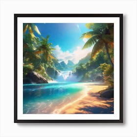 Tropical Paradise 27 Art Print