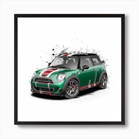 Mini Cooper S Art Print