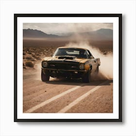 Desert Race 8 Art Print