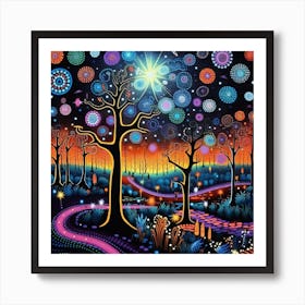 Aboriginal Art 3 Art Print