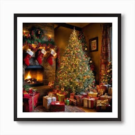 Christmas Tree 1 Art Print