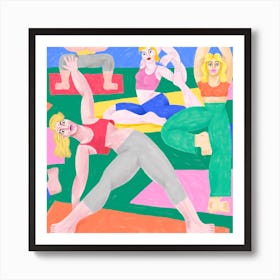 Yoga Art Print