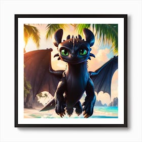 How To Train Your Dragon Art Print