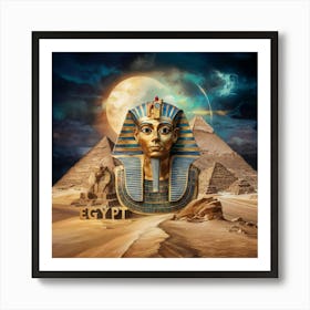 Egyptian Pyramids 8 Poster