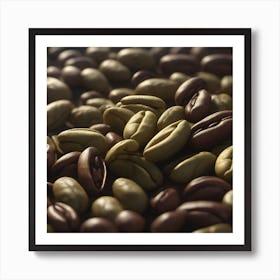 Coffee Beans 403 Art Print