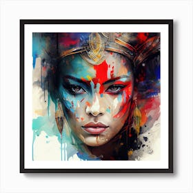 Powerful Asian Woman  #1 Art Print