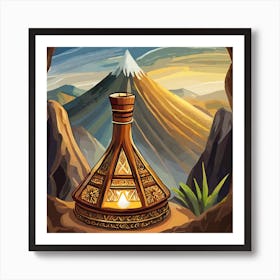 Sisha in the Mountain Art Print