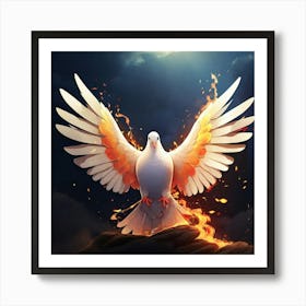 Dove Of Peace Art Print