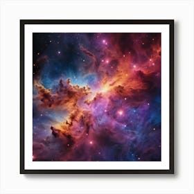 Nebula Art Print