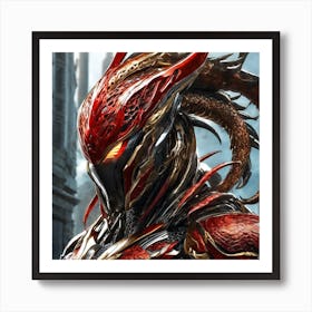 Red Dragon kt Art Print