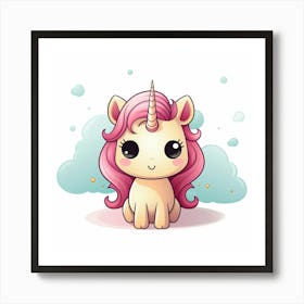 Cute Unicorn 295 Poster