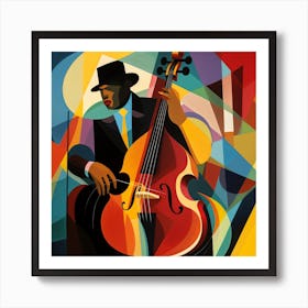 Jazz Musician 43 Art Print