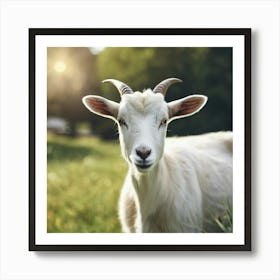 Goat Stock Photos & Royalty-Free Footage Art Print