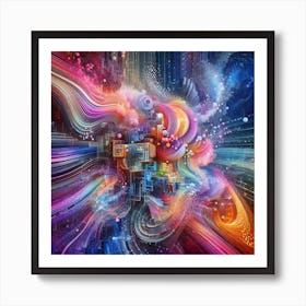 Abstract Painting 40 Art Print