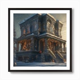 Victorian House 5 Art Print