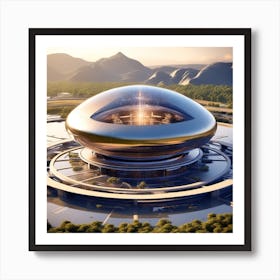 Apple'S Spaceship Art Print