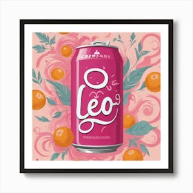 Leo Passionate 8 Art Print