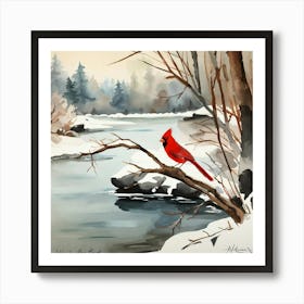 Winter Morning 1 Art Print