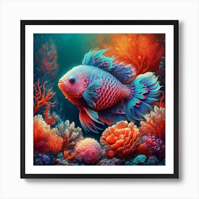 Fish4 Art Print