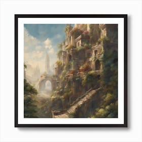 Fantasy Castle 11 Art Print