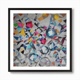 Geometric Shapes 2 Art Print