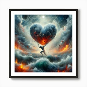 Heart Of The Ocean 1 Art Print